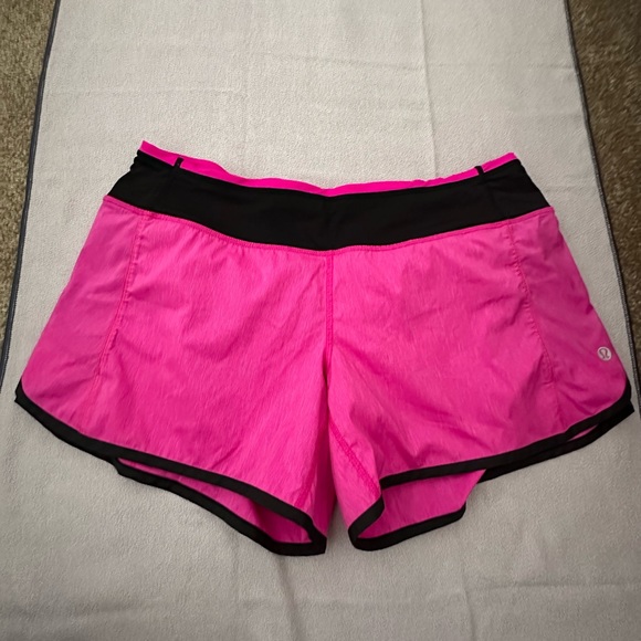 Pink lululemon shorts - Picture 1 of 6